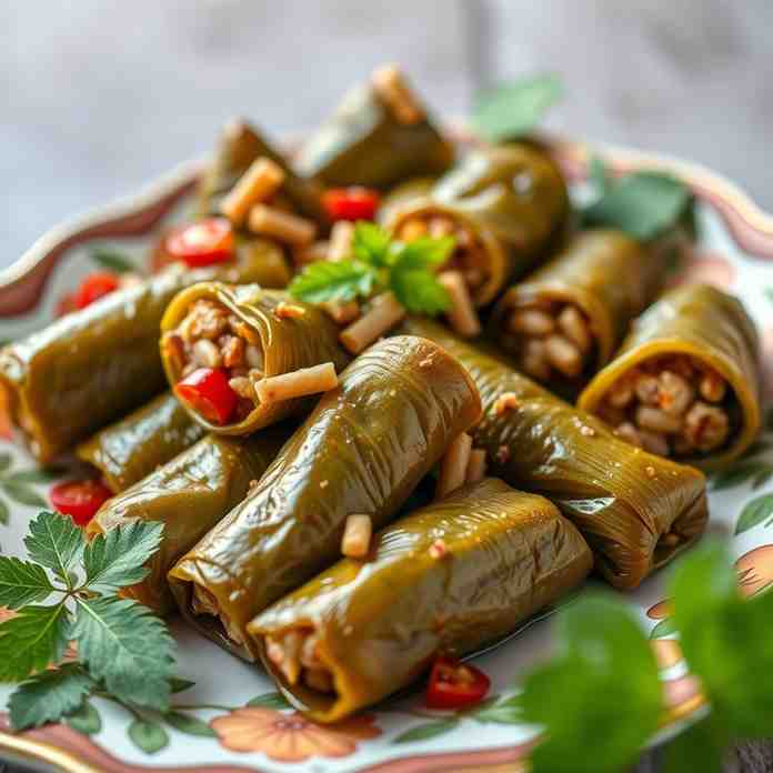 Bosnian Japrak - Make Stuffed Grape Leaves Today